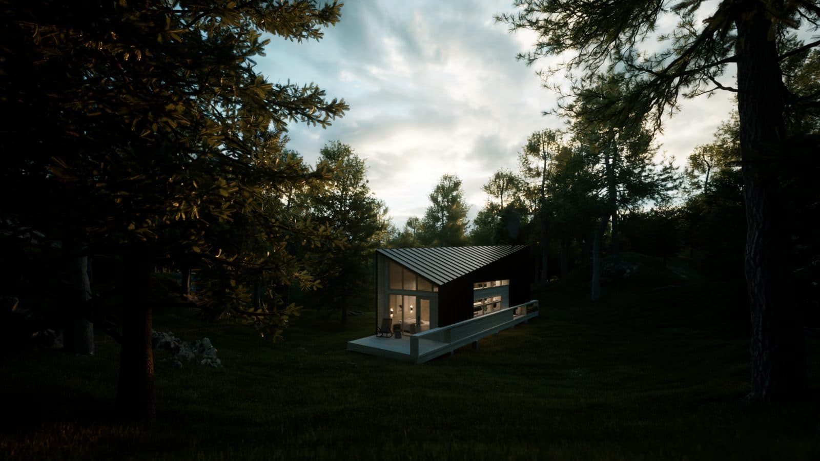 Exterior — Angle