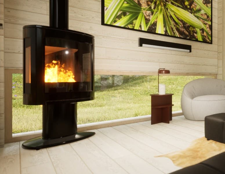 Cylinder Stove