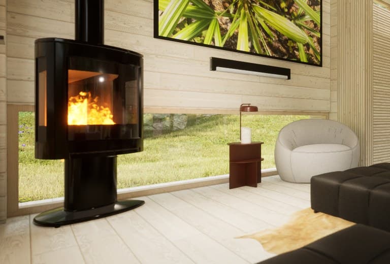 Cylinder Stove