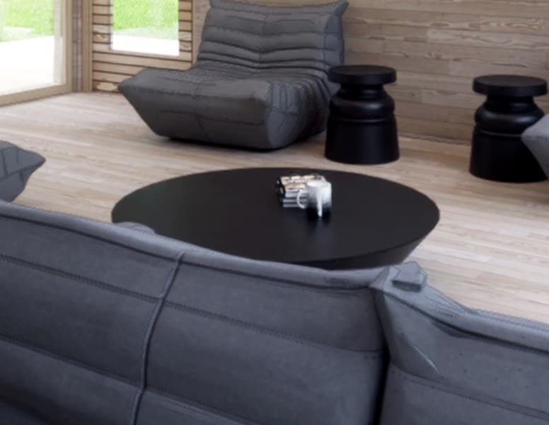 Oval Low Table