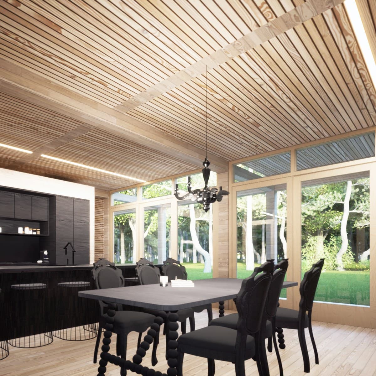 Plank Dining Table, DOMO · Kitchen & Dining