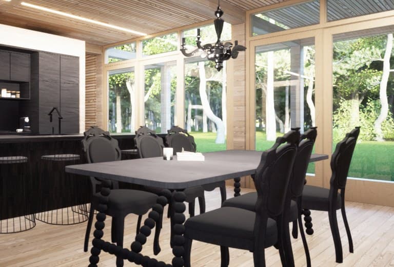 Plank Dining Table