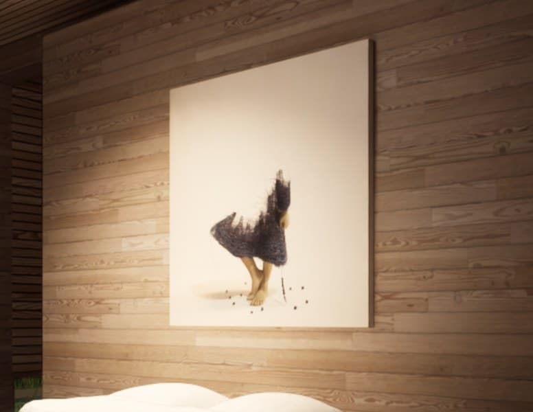 Plume, Framed Print