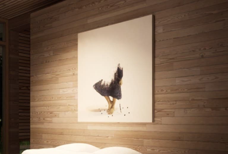 Plume, Framed Print