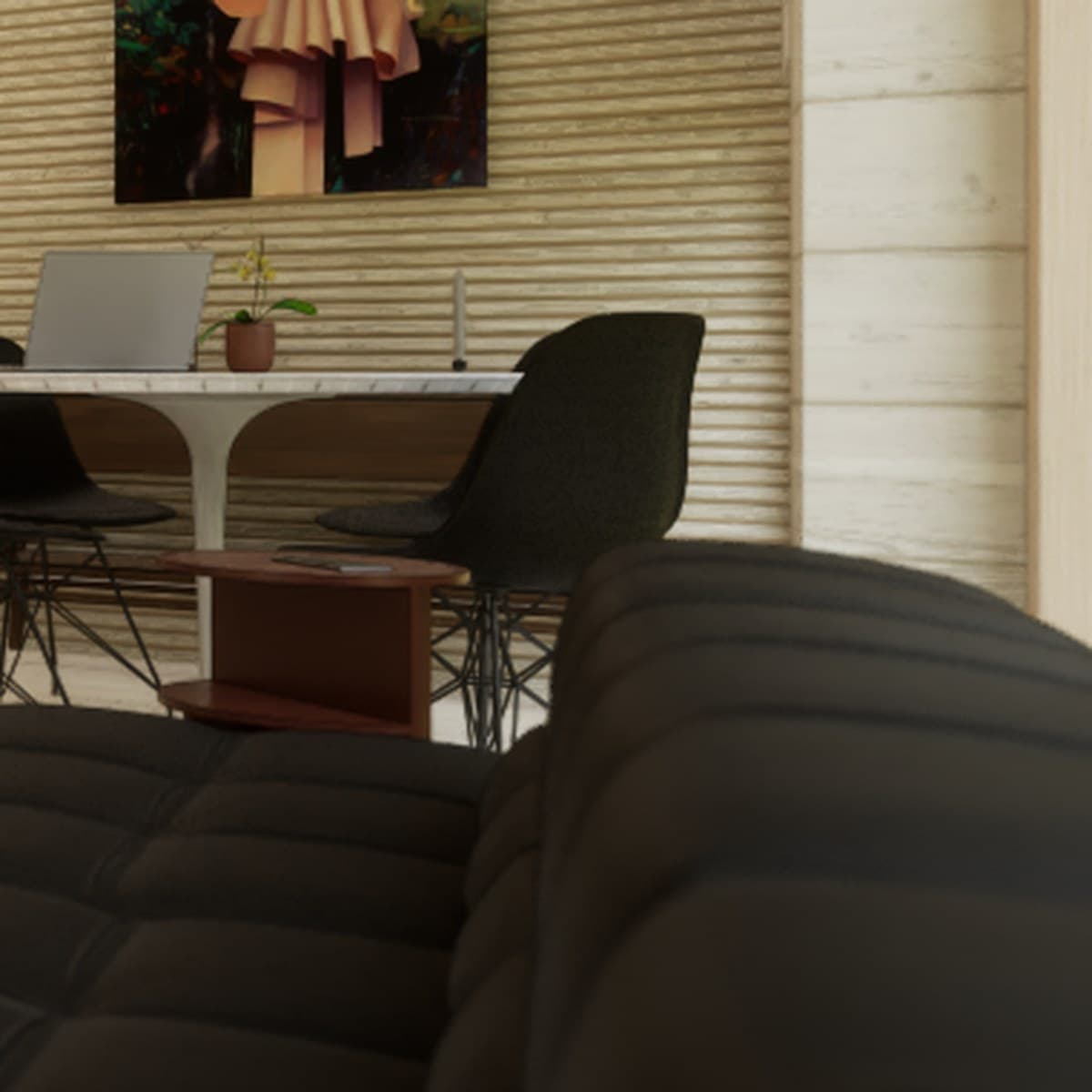 Shell Dining Chair, MINKA · Living Room