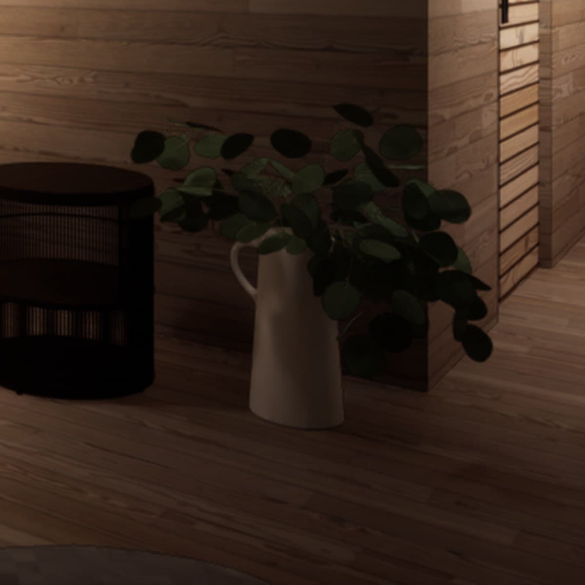 Stoneware Pitcher, DOMO · Bedroom