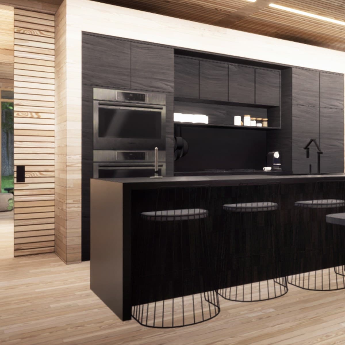 Wire Bar Stool, DOMO · Kitchen & Dining